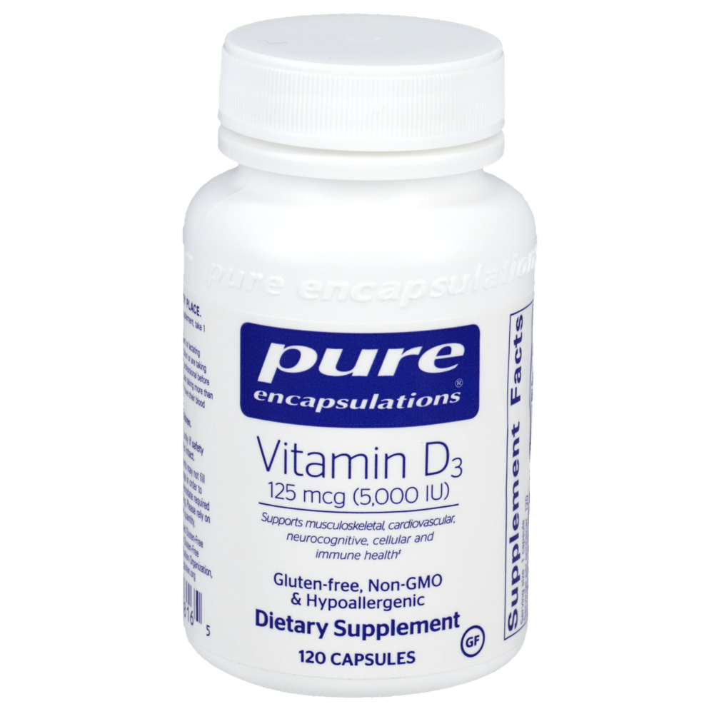 Vitamin D3  125mcg (5,000IU)
