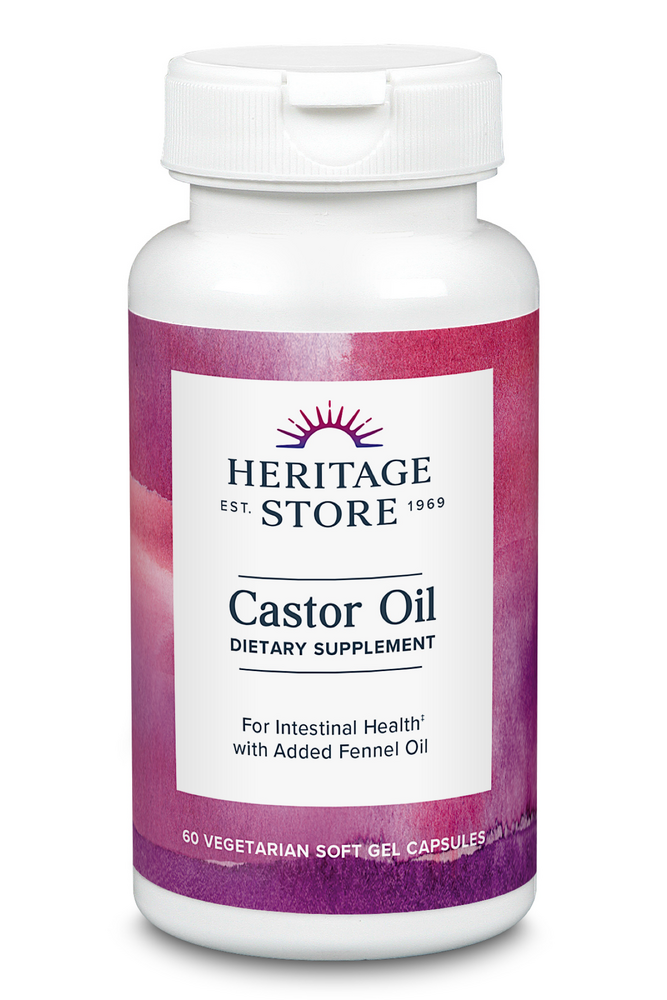 Castor Oil Capsules 725mg
