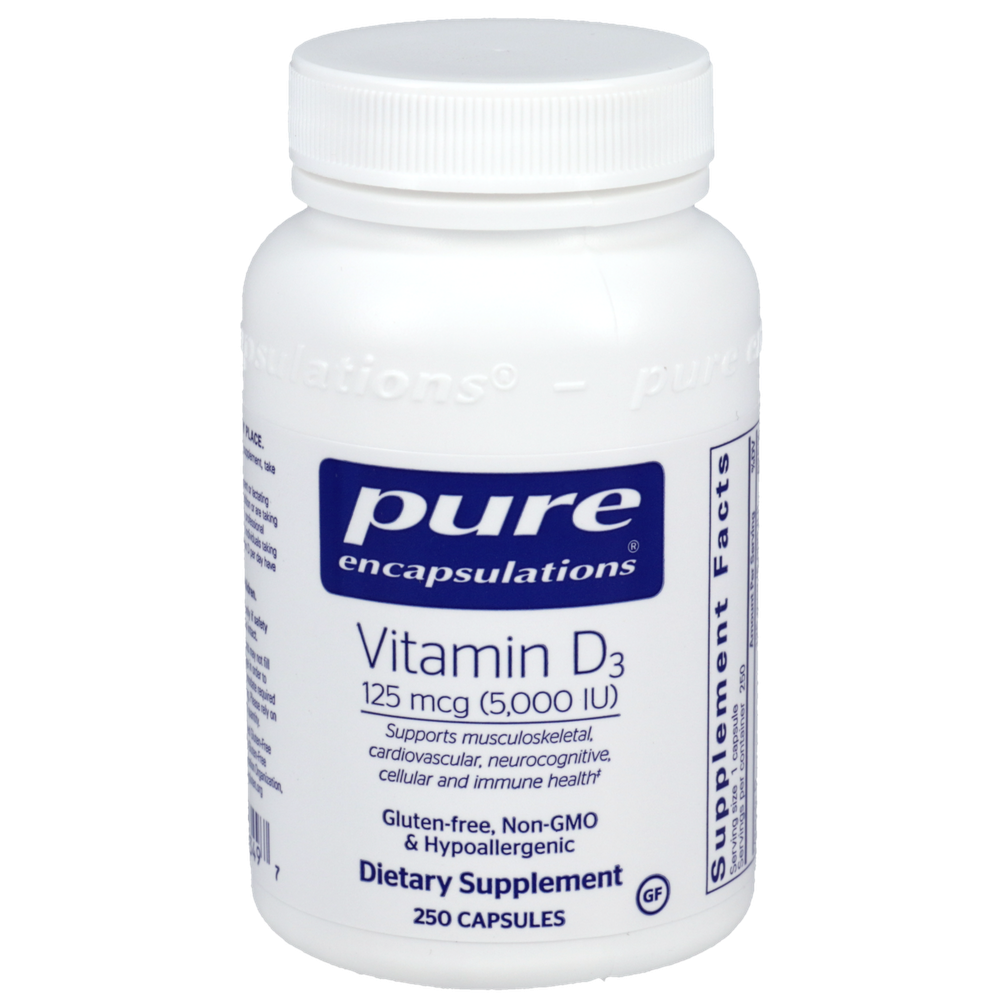 Vitamin D3  125mcg (5,000IU)