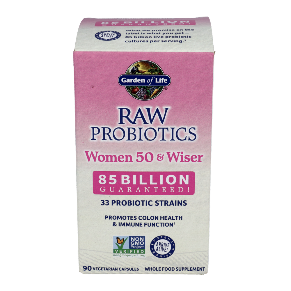 RAW Probiotics Women 50 and Wiser