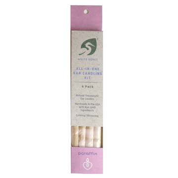 Ear Candle Paraffin 1/2" 4 pack