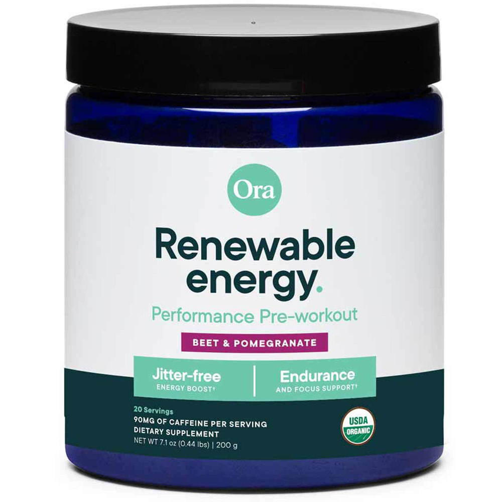 Renewable Energy: Pre-Workout Powder - Beet & Pomegranate