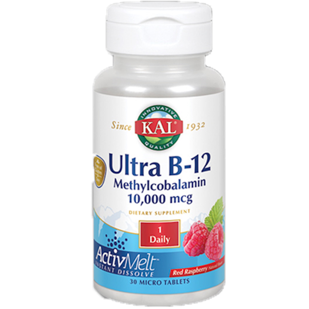Ultra B-12 10,000 mcg Methyl Raspberry