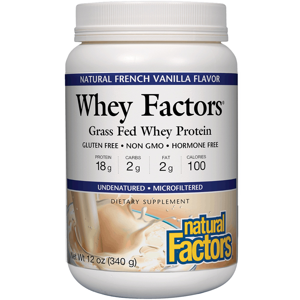 Whey Factors Protein Powder - French Vanilla