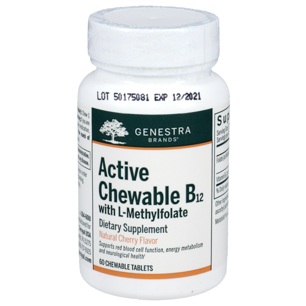 Active Chewable B12 + Methylfolate
