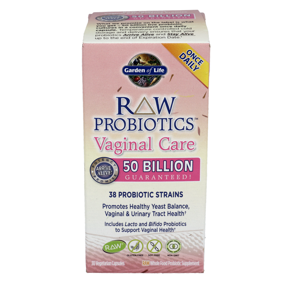 RAW Probiotics Vaginal Care