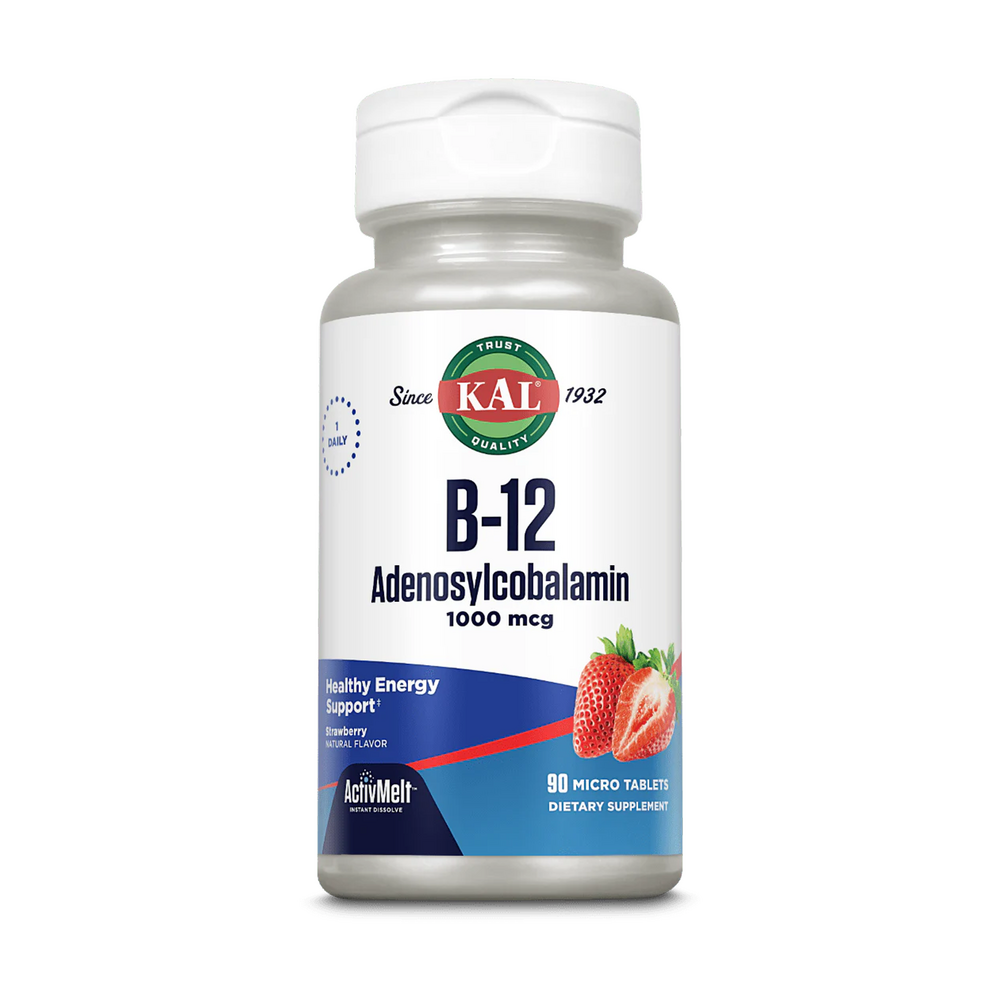 B12 Adenosylcobalamin 1,000 mcg Strawberry