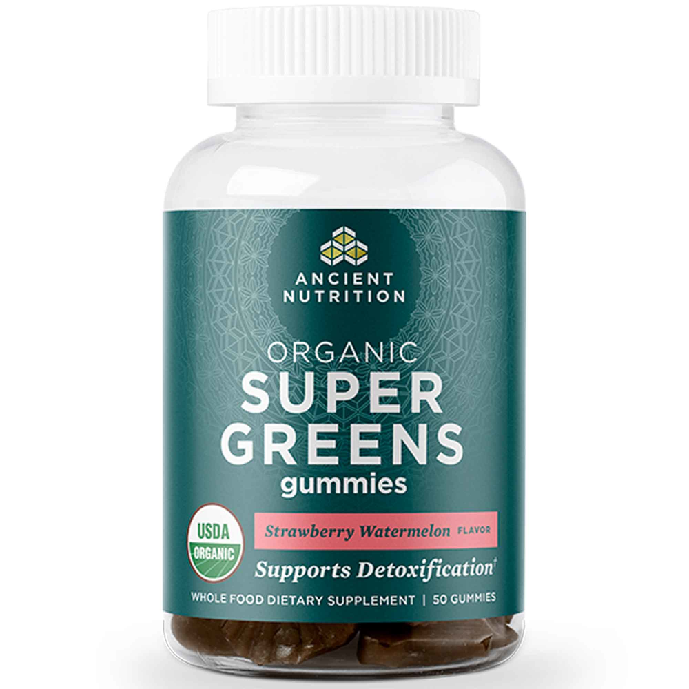 Organic SuperGreens, Strawberry Watermelon