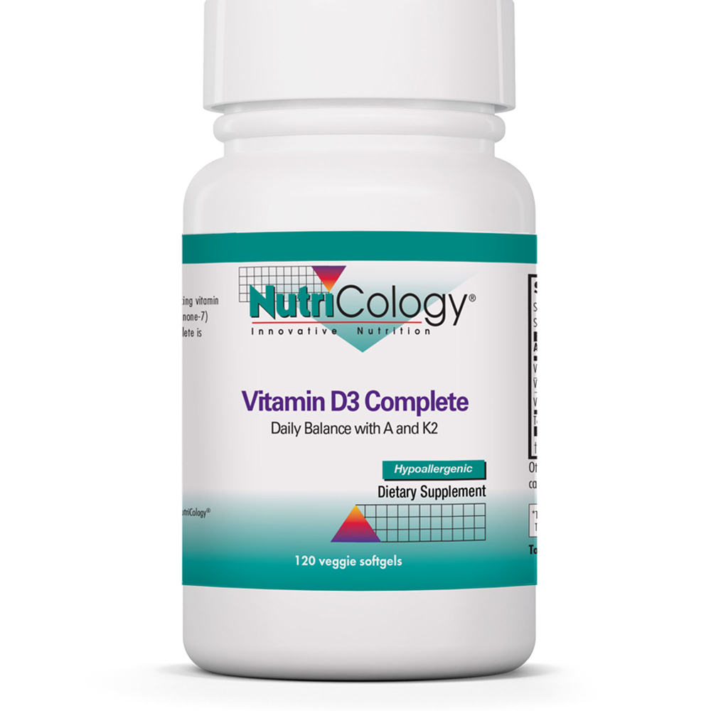 Vitamin D3 Complete Daily Balance with A and K2