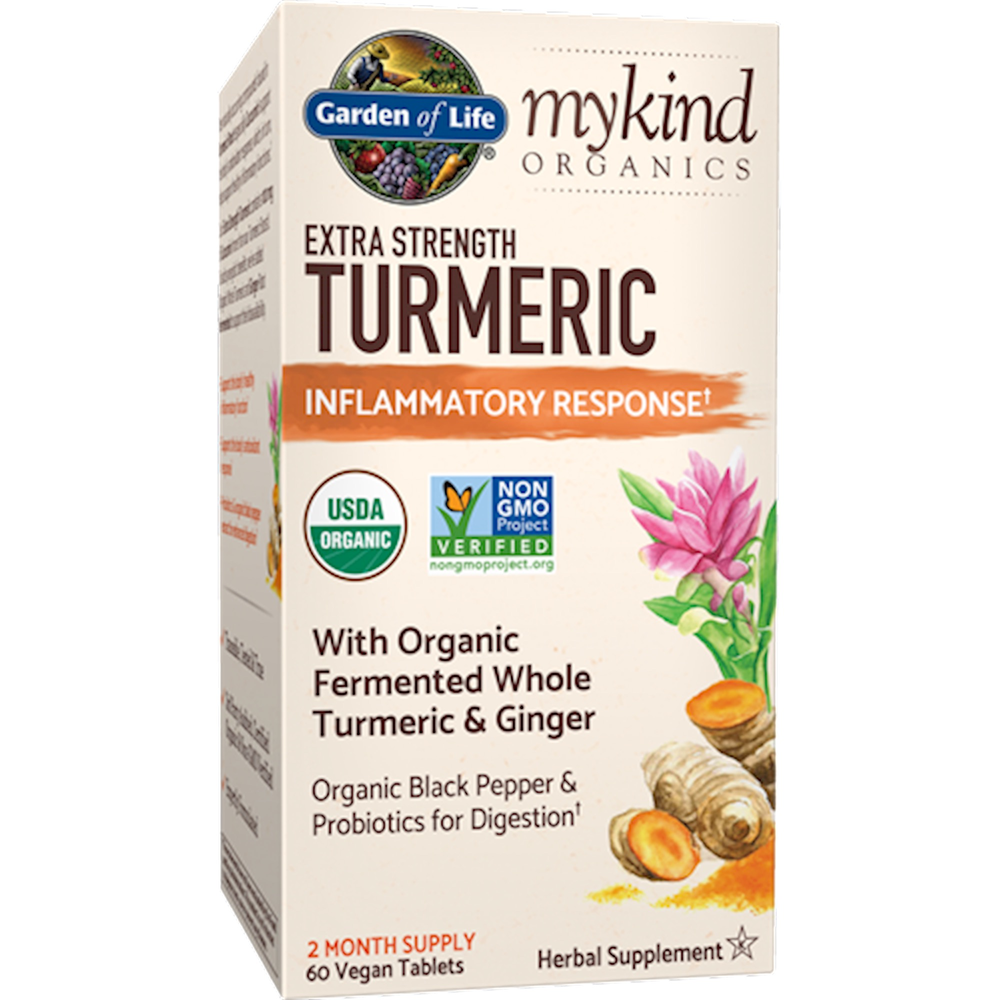 mykind Organics Extra Strength Turmeric Inflammatory Response