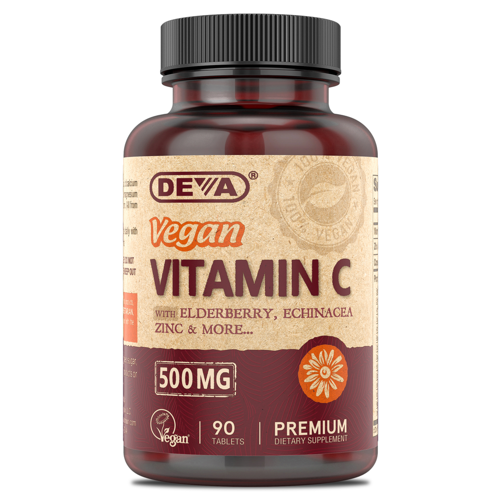 Vegan Vitamin C  500mg + Elderberry
