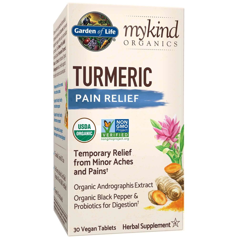 mykind Organics Turmeric Pain Relief