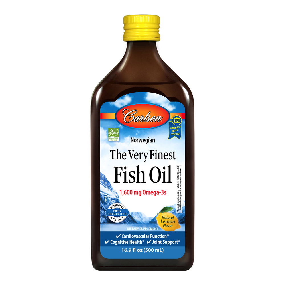 The Very Finest Fish Oil™ Liquid - Lemon