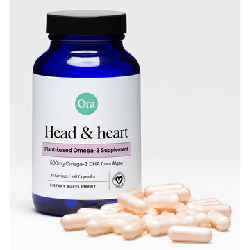 Head and Heart: Plant-Based Omega-3 Supplement