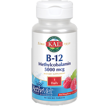 B12 Methylcobalamin 5,000 mcg Raspberry