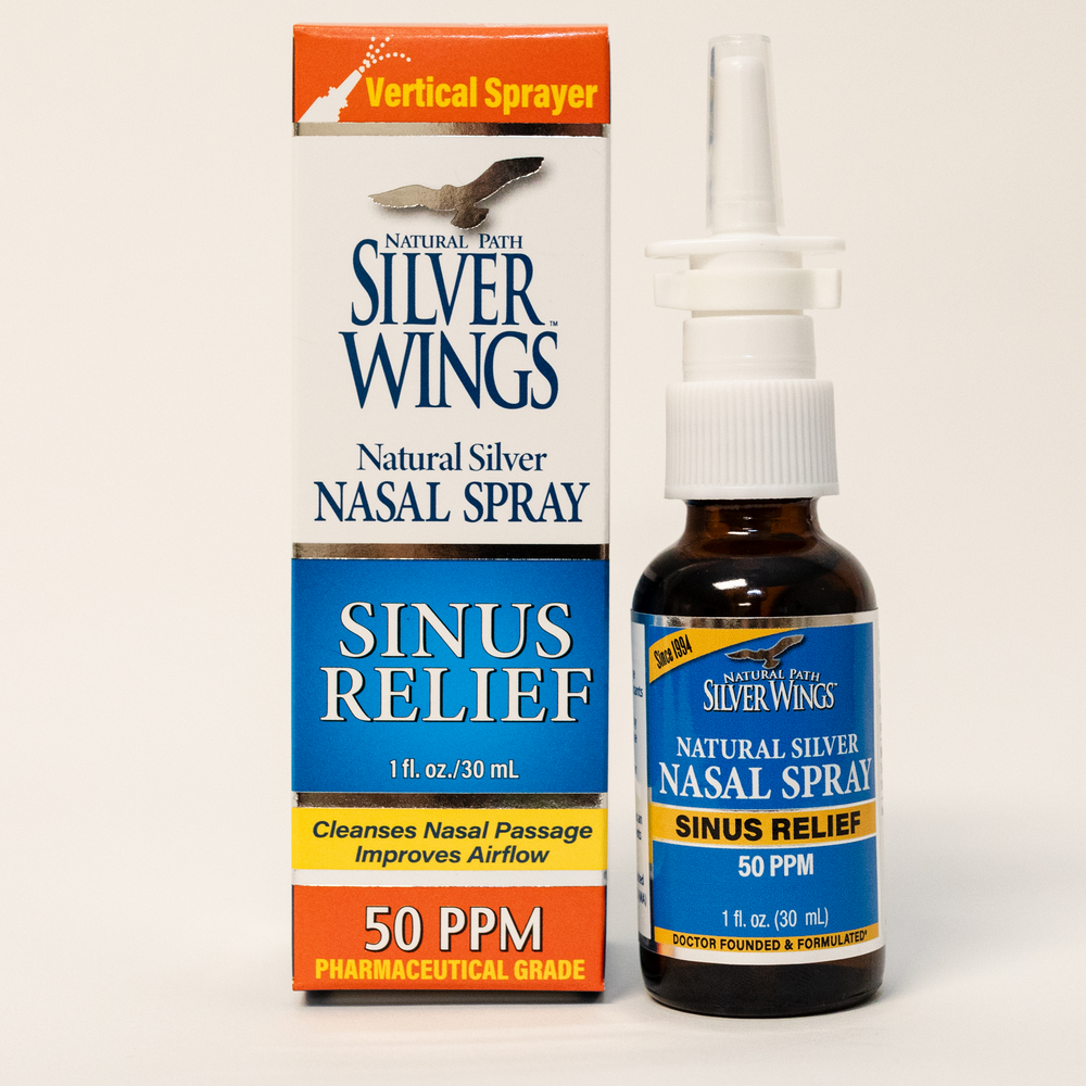 Colloidal Silver Sinus Relief 50 PPM