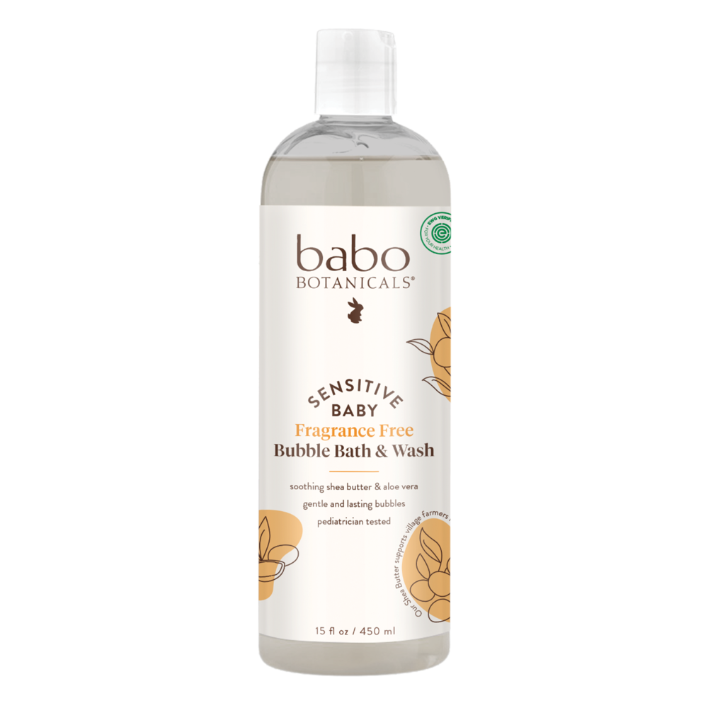 Sensitive Baby Fragrance-Free Bubble Bath & Wash