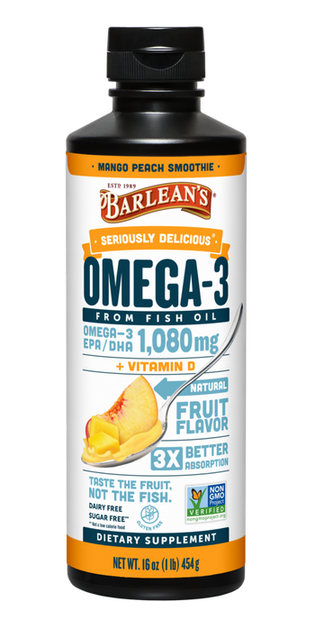 Seriously Delicious Mango Peach Smoothie