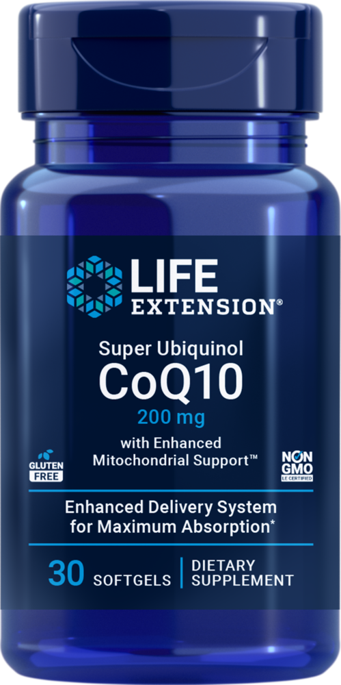 Super Ubiquinol CoQ10 w/Enhanced Mito Support 200mg