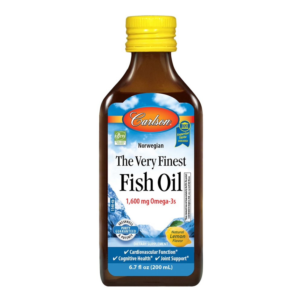 The Very Finest Fish Oil™ Liquid - Lemon