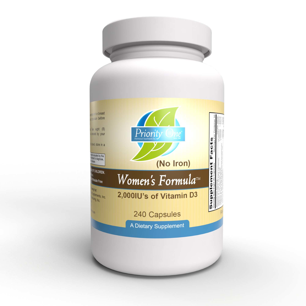 Womens Formula Iron Free