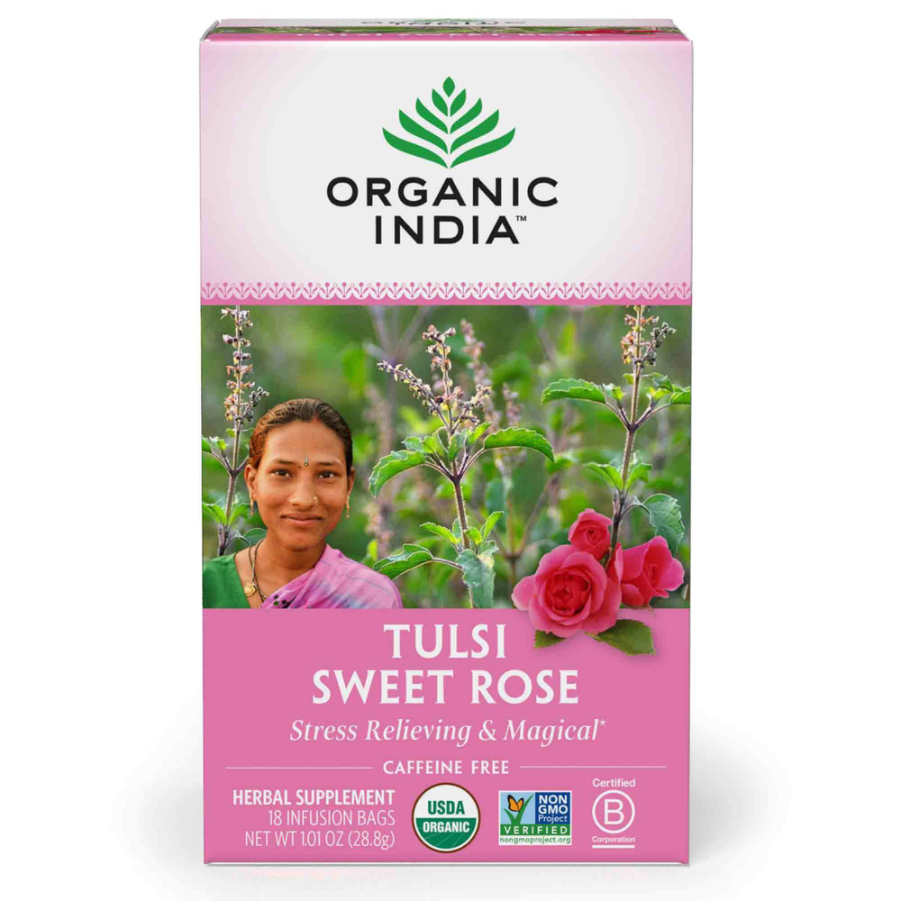 Tulsi Tea Sweet Rose