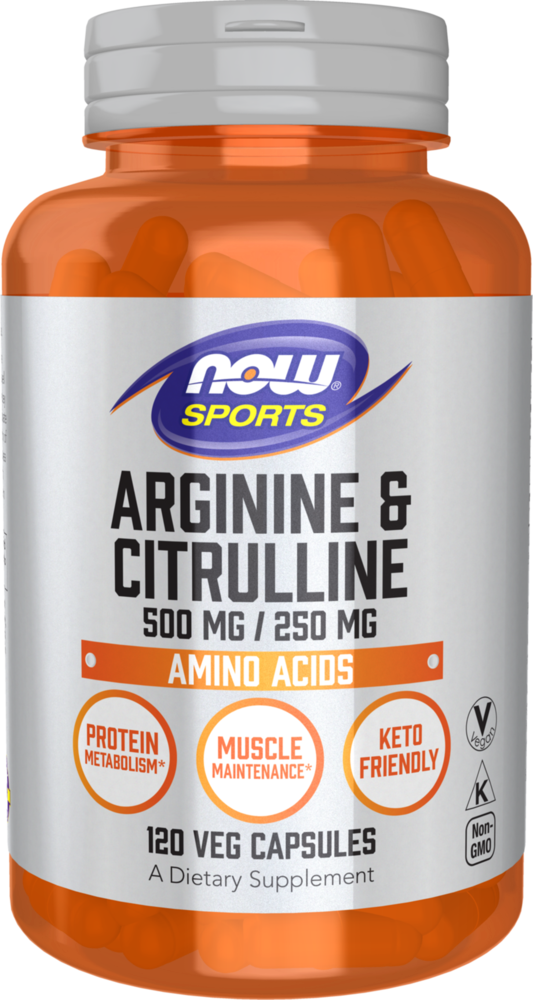 Arginine 500mg Citrulline 250mg
