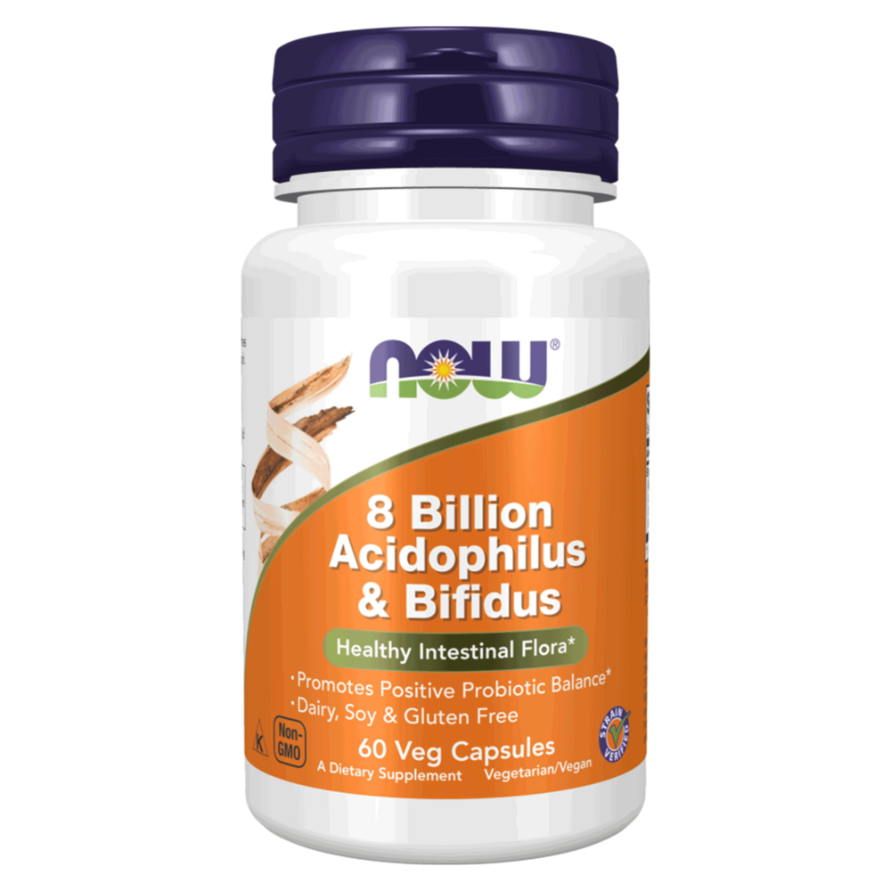 8 Billion Acidophilus & Bifidus Veg Capsules