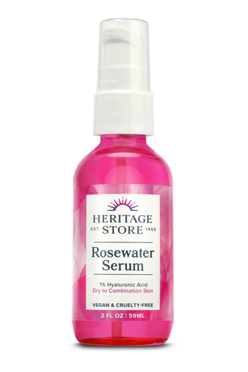 Rosewater Serum with 1% HA Drops