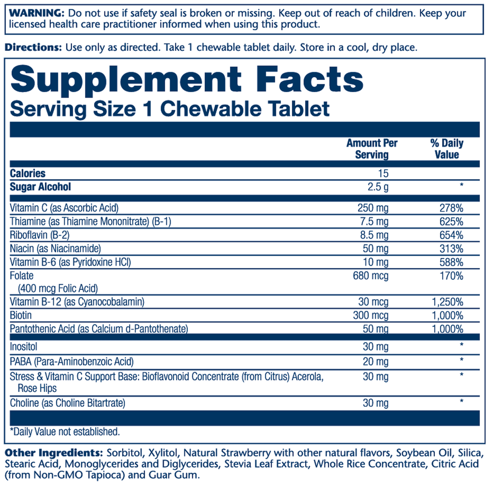 B Complex Strawberry 250mg