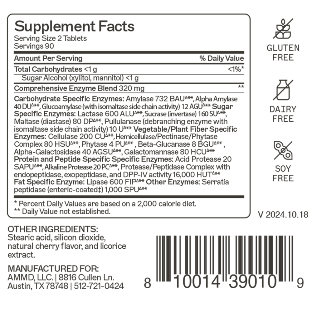 Complete Enzymes Chewable
