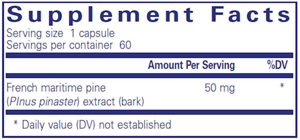Pycnogenol 50mg
