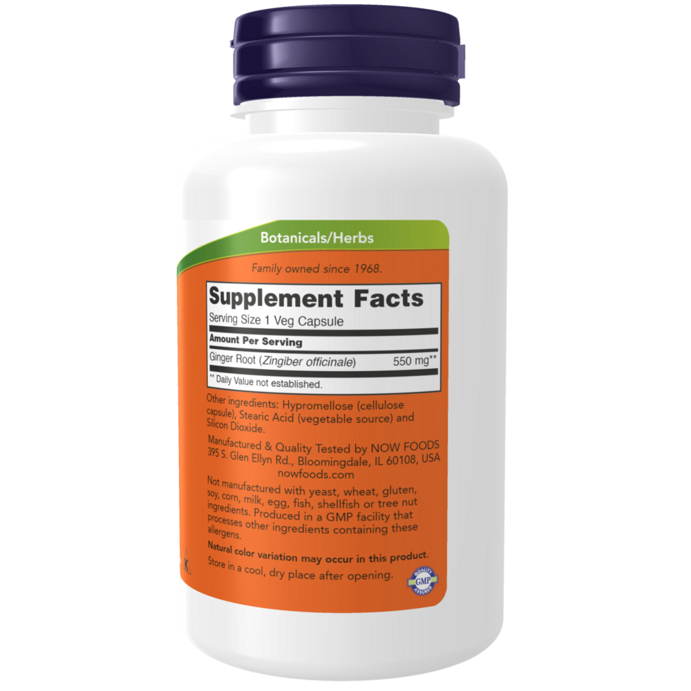 Ginger Root 550mg
