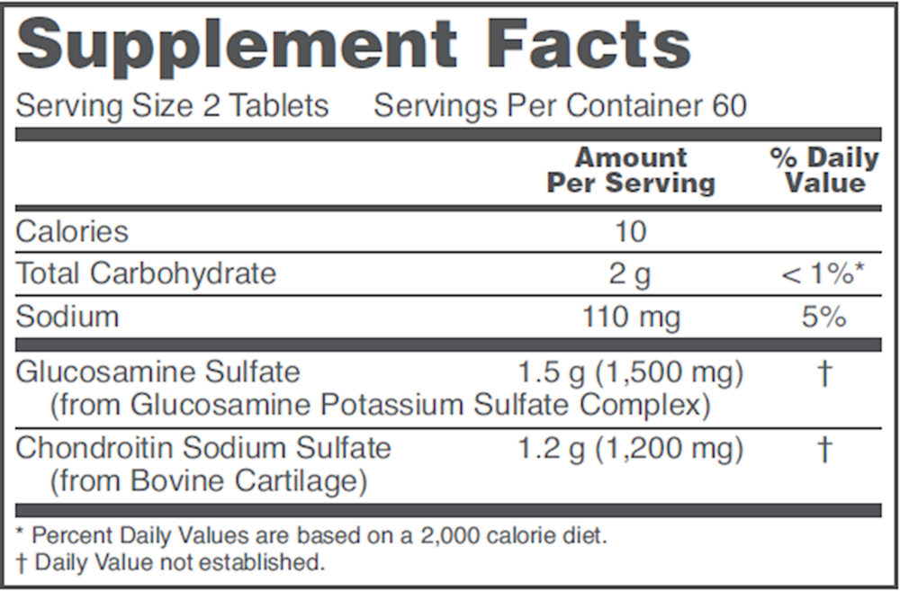 Glucosamine and Chondroitin Extra Strength