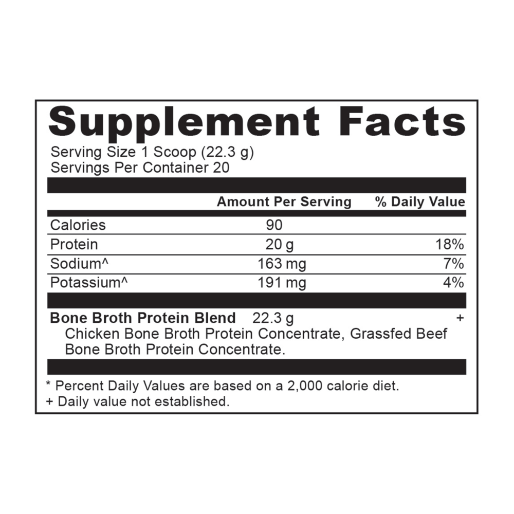 Bone Broth Protein - Pure