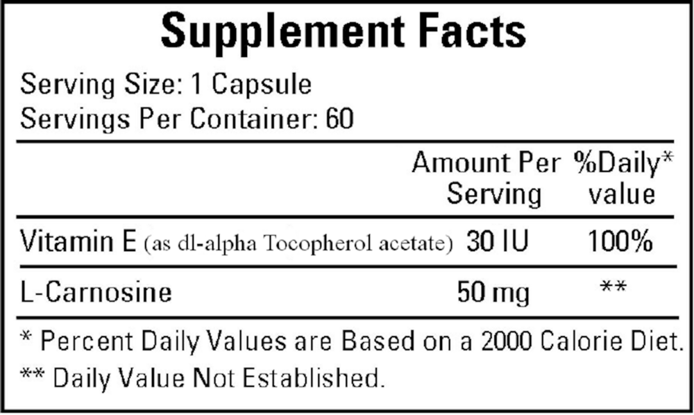 Carnosine 50mg