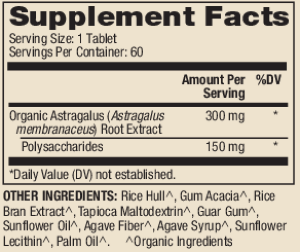 Organic Astragalus Extract
