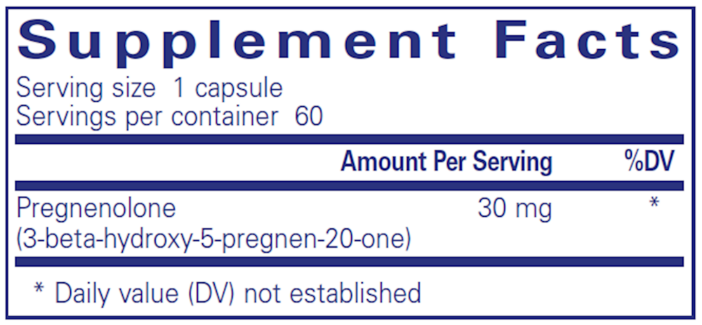 Pregnenolone 30mg