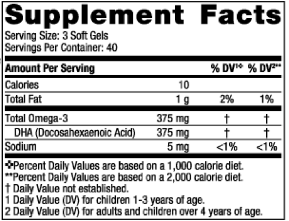 Children's DHA Vegetarian