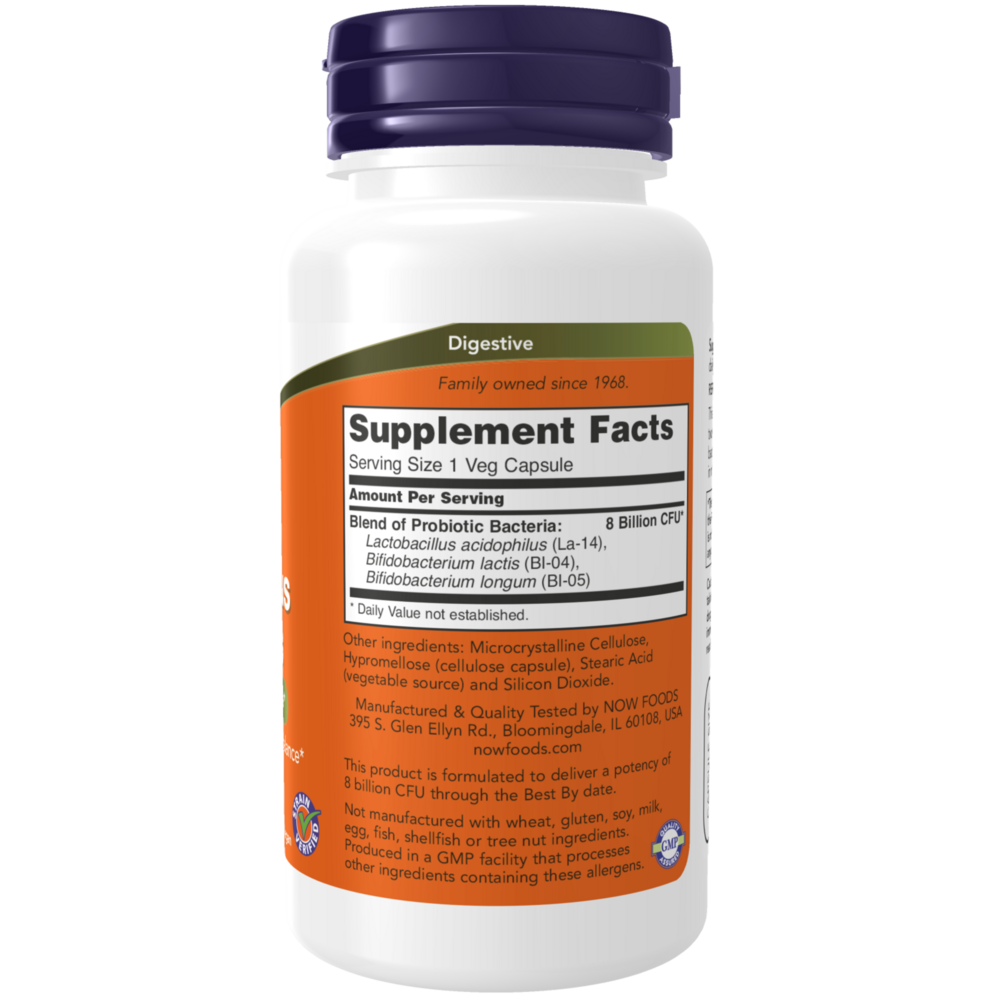 8 Billion Acidophilus & Bifidus Veg Capsules