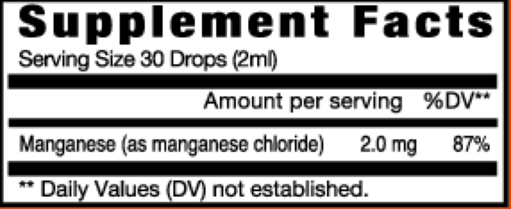Eidon Ionic Minerals - Manganese Liquid