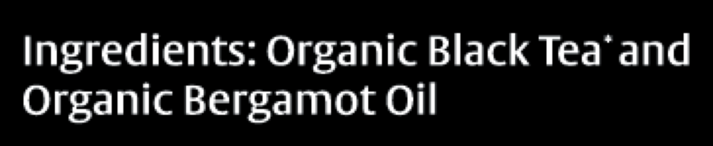 Earl Grey Tea Organic