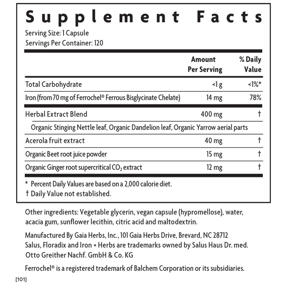 Iron & Herbs Phyto Caps
