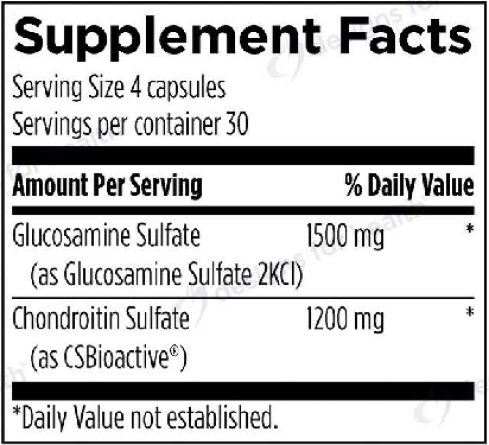 Glucosamine Chondroitin
