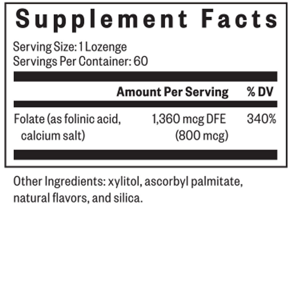 Folinic Acid Lozenge
