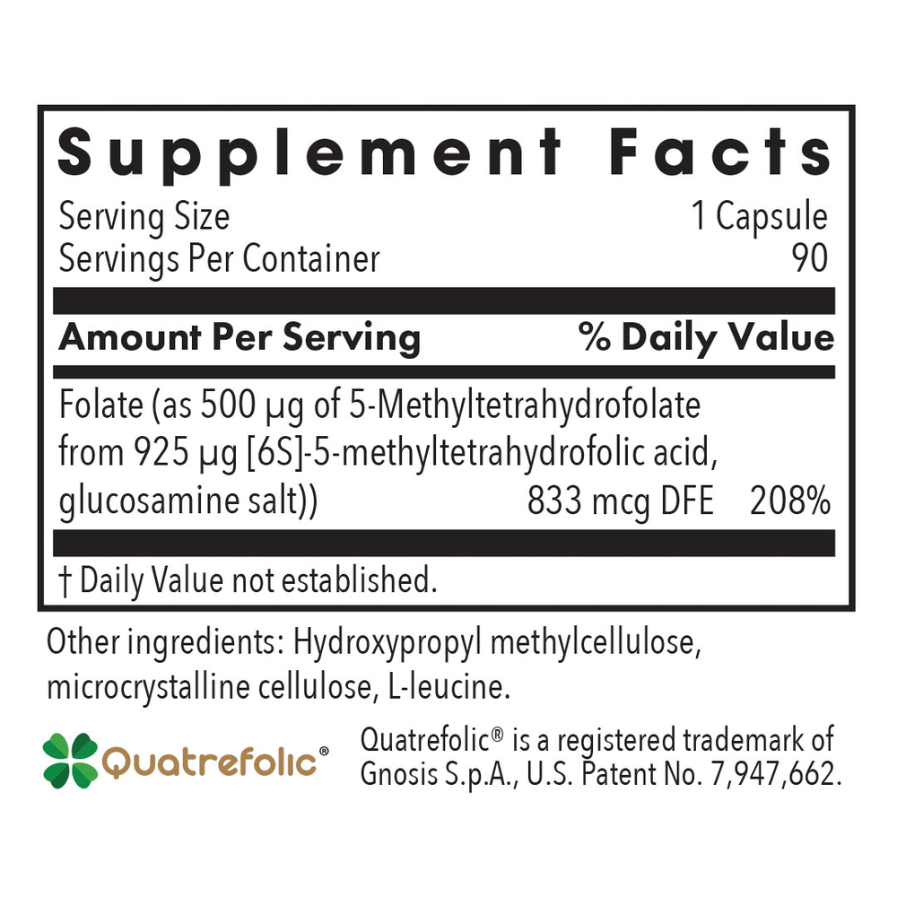 QuatreActiv® Folate (4th Generation 5-MTHF)