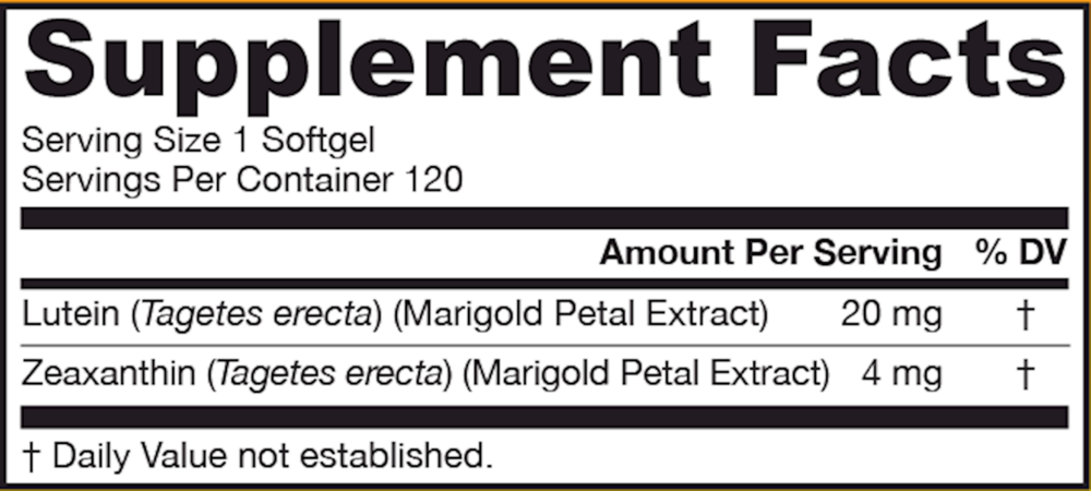 Lutein 20mg