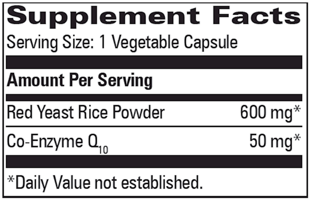 Red Yeast Rice w/CoQ10