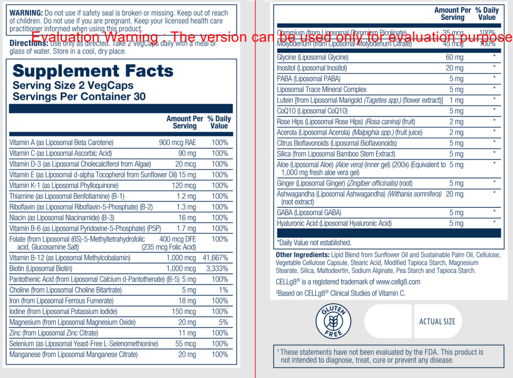 Liposomal Women's MultiVitamin