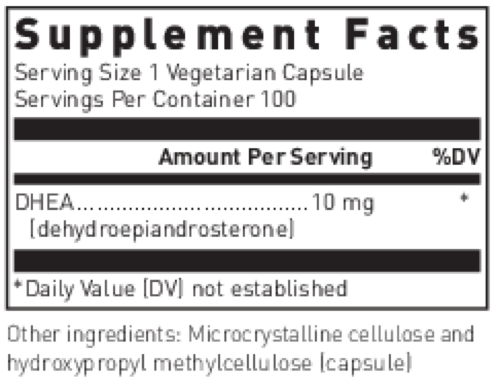 DHEA 10mg (Micronized)